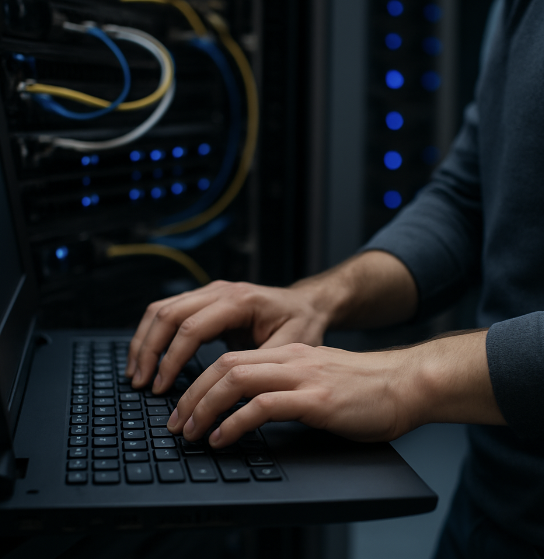 IT Technician in Server Room